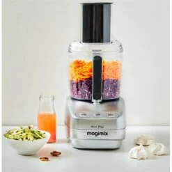 Magimix Robot Multifonctions Le Mini Plus Chrome Mat 18260F 8 Magimix Robot Multifonctions Le Mini Plus Chrome Mat 18260F -Cuisine Fournitures Magasin 76155 3 9 Robot Multifonctions Le Mini Plus Chrome mat 18260F Magimix