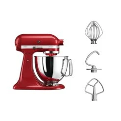KitchenAid Robot Pâtissier Multifonction Artisan Rouge Empire 300 W 5KSM125EER -Cuisine Fournitures Magasin 76190 2 5 Robot patissier multifonction Artisan Rouge Empire 300 W 5KSM125EER Kitchenaid