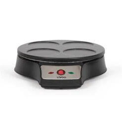 LIVOO Crêpière 2 En 1 - Crêpes Et Pancakes 1000 W DOC143