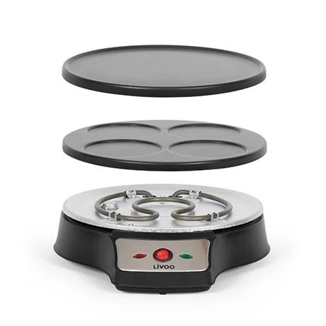 LIVOO Crêpière 2 En 1 - Crêpes Et Pancakes 1000 W DOC143 5 LIVOO Crêpière 2 En 1 - Crêpes Et Pancakes 1000 W DOC143 – Image 5