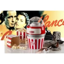 Ariete Appareil à Popcorn 1100 W 2957 Rouge -Cuisine Fournitures Magasin 780240 2 2 Appareil a popcorn 1100 W 2957 rouge Ariete
