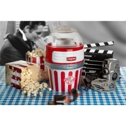 Ariete Appareil à Popcorn 1100 W 2957 Rouge -Cuisine Fournitures Magasin 780240 3 2 Appareil a popcorn 1100 W 2957 rouge Ariete