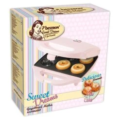 Bestron Appareil 6 Gâteaux Kougelhopf 900 W Sweet Dreams Rose 8 Bestron Appareil 6 Gâteaux Kougelhopf 900 W Sweet Dreams Rose -Cuisine Fournitures Magasin 780263 3 1 Appareil 6 gateaux Kougelhopf 900 W Sweet Dreams rose Bestron