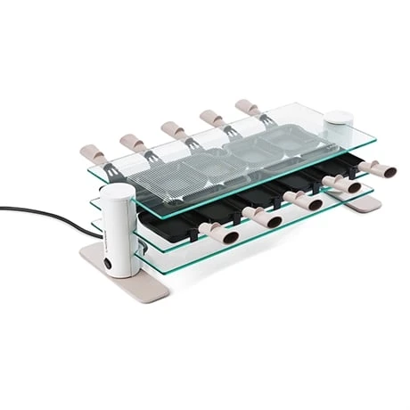 Raclette 10 Personnes Transparence MINERAL 1 Raclette 10 Personnes Transparence MINERAL