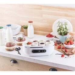 Yaourtière Automatique 4 Programmes 20 W Blanc Et Noir 8 Yaourtière Automatique 4 Programmes 20 W Blanc Et Noir -Cuisine Fournitures Magasin 780296 3 1 Yaourtiere automatique 4 programmes 20 W blanc et noir Simeo
