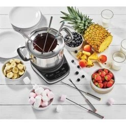 Fondue électrique Digitale Inox 1,2 L 8 Personnes 1200 W -Cuisine Fournitures Magasin 780297 3 1 Fondue electrique digitale inox 1 2 L 8 personnes 1200 W Simeo