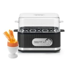 Cuiseur à œufs électrique 6 œufs 400 W Noir -Cuisine Fournitures Magasin 780300 2 1 Cuiseur a ufs electrique 6 ufs 400 W noir Naturamix