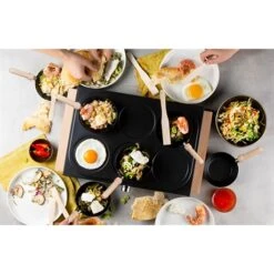 Domo Appareil 2 En 1 Mini-woks Et Mini-crêpes électrique 6 Personnes 1000 W -Cuisine Fournitures Magasin 780306 3 1 Appareil 2 en 1 mini woks et mini crepes electrique 6 personnes 1000 W Domo