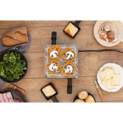 LIVOO Appareil à Raclette 4 Personnes 600 W -Cuisine Fournitures Magasin 784002 3 2 Appareil a raclette 4 personnes 600 W Livoo