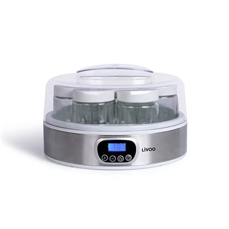 LIVOO Yaourtière Digitale 7 Pots 18 W DOP216 1 LIVOO Yaourtière Digitale 7 Pots 18 W DOP216
