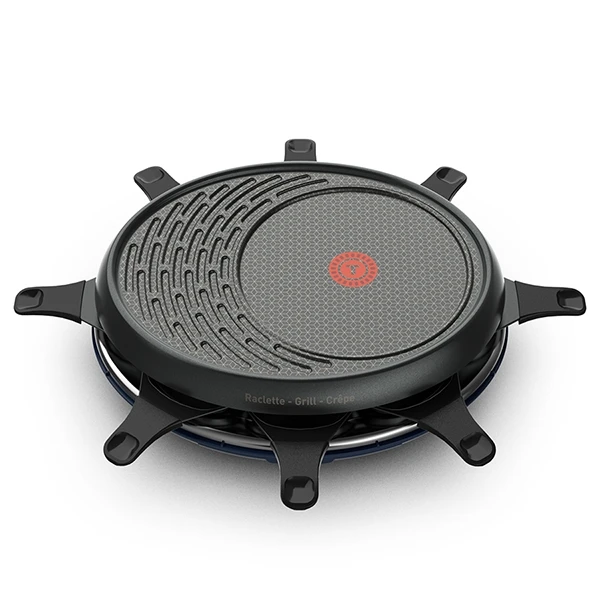 Tefal Raclette, Grill Et Crêpe Colormania Bleu RE310412 1050 W 1 Tefal Raclette, Grill Et Crêpe Colormania Bleu RE310412 1050 W
