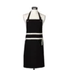 Le Creuset Tablier Chef Noir Coton