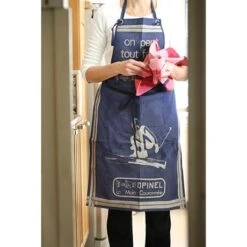 Opinel Tablier Adulte On Peut Tout Faire… -Cuisine Fournitures Magasin 826007 2 2 Tablier adulte On peut tout faire Opinel