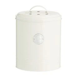 Typhoon Seau à Compost 2,5 L Blanc Cassé