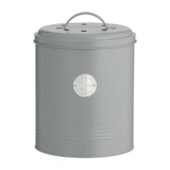 Typhoon Seau à Compost 2,5 L Gris